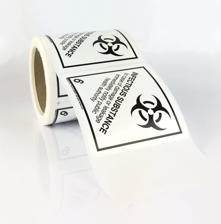 Infectious Substance Label | Class 6.2 Label | Buy at Stock-Xpress