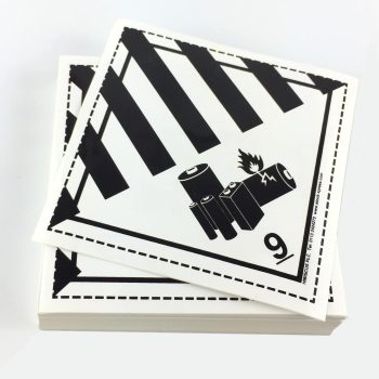 lithium battery labels singles