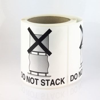 do not stack label
