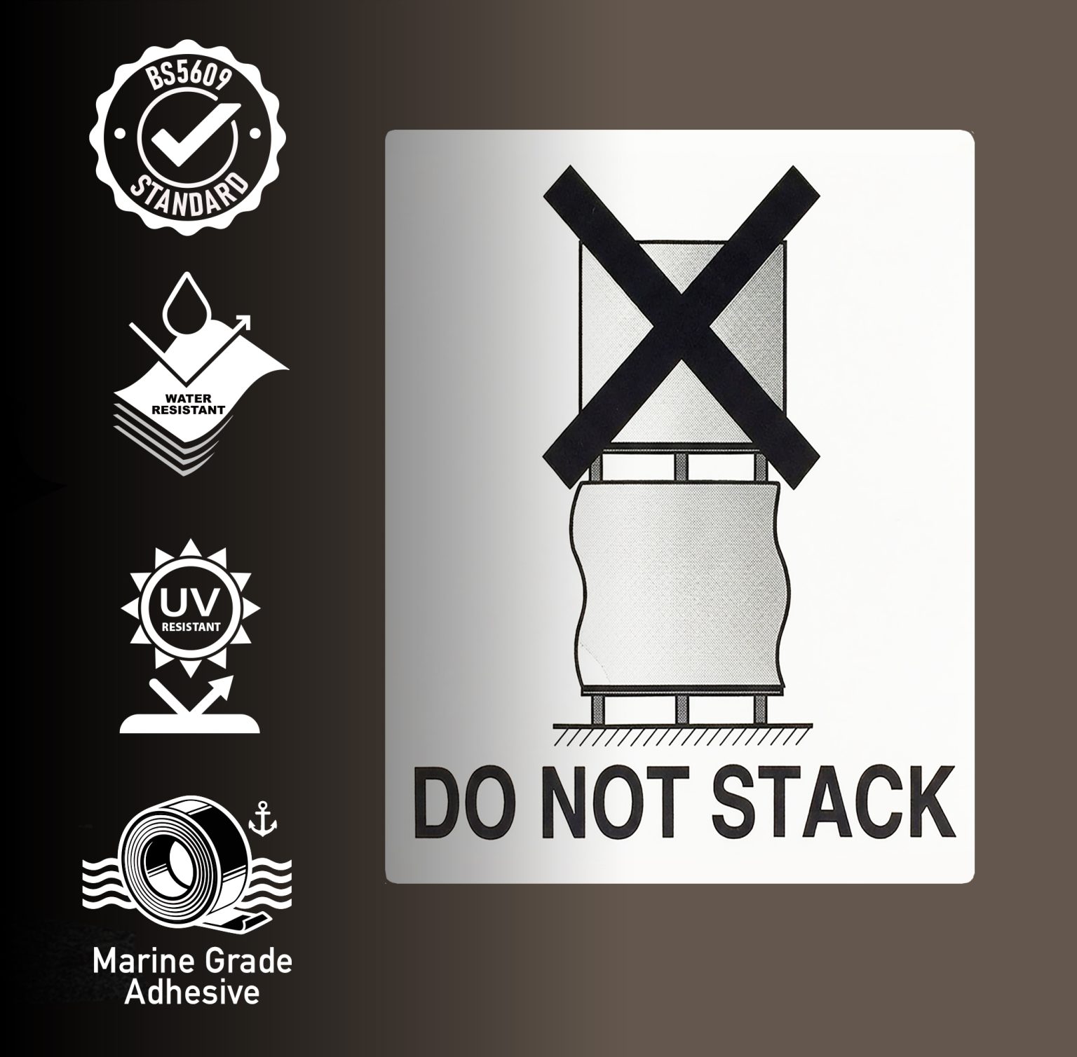 Do Not Stack label | Do Not Stack Labels | Buy Securely Online!