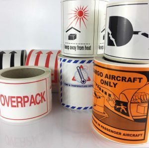 handling & shipping labels