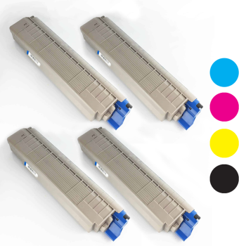 OKI ES8430 (A3) Toner Rainbow Pack (CMYK + 12% Discount)