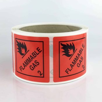 class 2.1 labels flammable gas labels 50mm