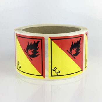 5.2 label organic peroxide label