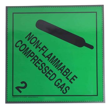 class 2.2 label on magnetic