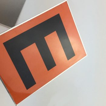 Reflective Letters on METAL - 100x150mm