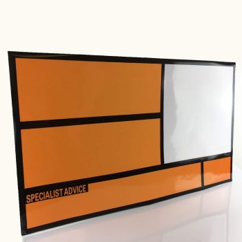 Hazchem Panel  (SELF-ADHESIVE LABEL)