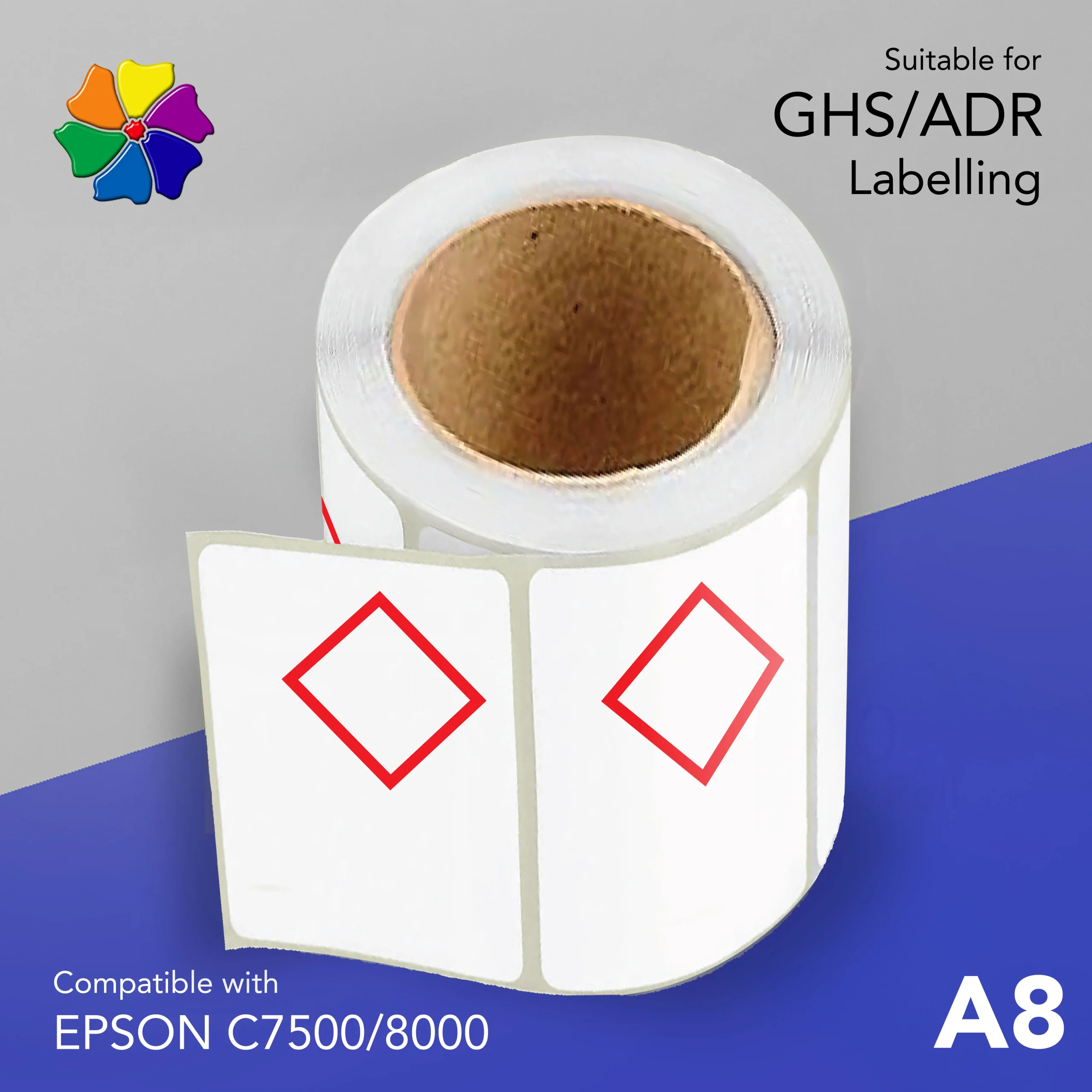 22613 epson printer labels a8-c7500-8000-3