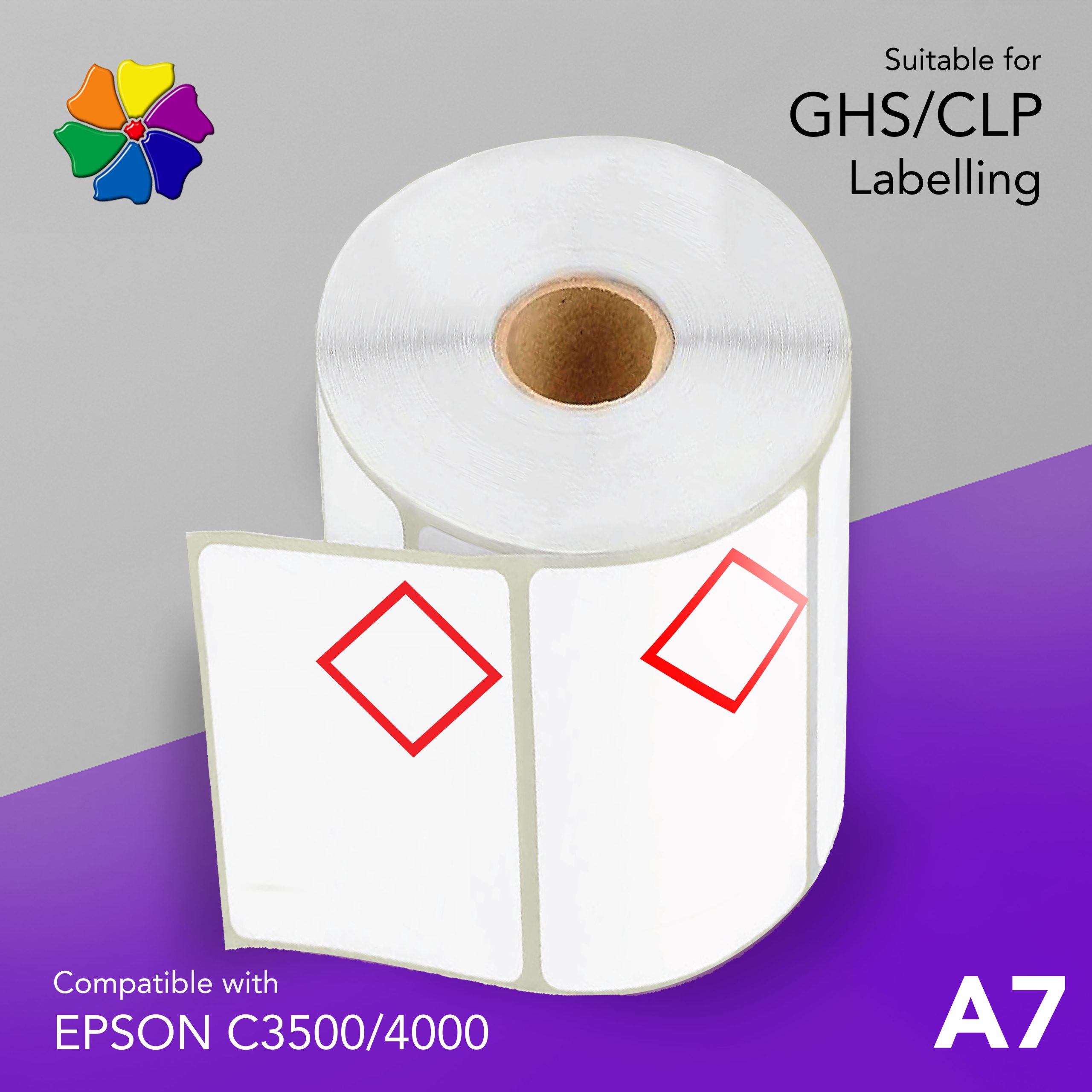 22615 Epson printer labels a7-c3500-4000-3