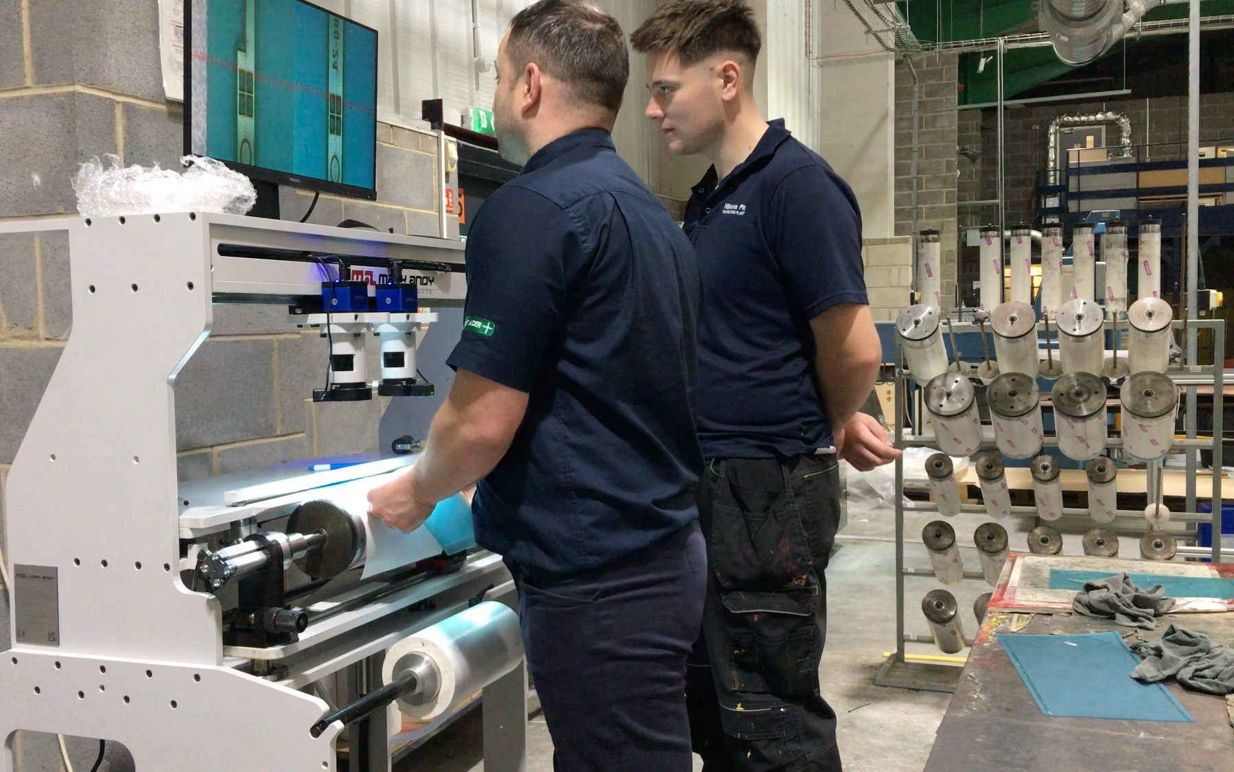 Mark Andy Plate mounter hibiscus plc