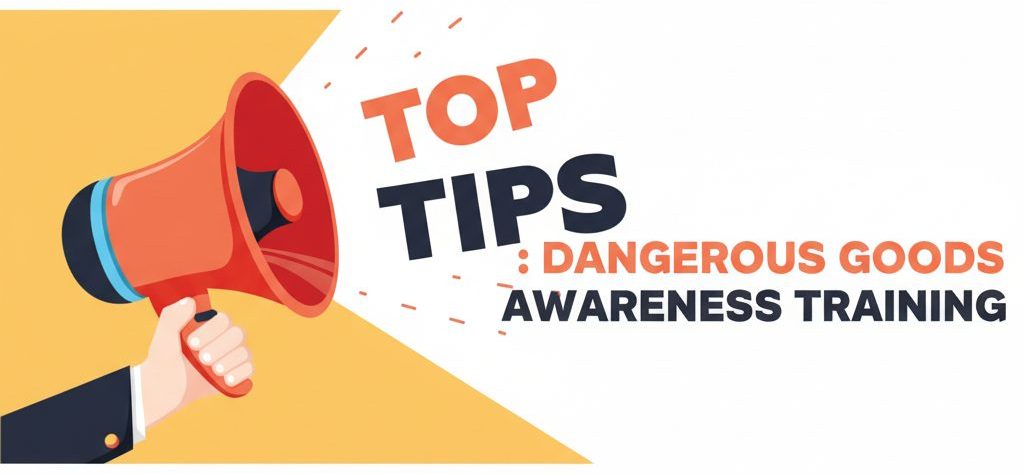 top tips for dangerous goods awareness training