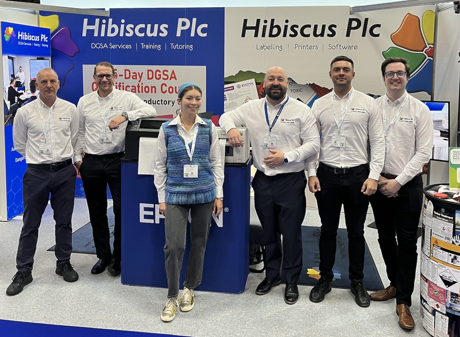 Hibiscus-Plc at CHEMUK 2026, having important discussions surround DGSA Training and CLP Updates
