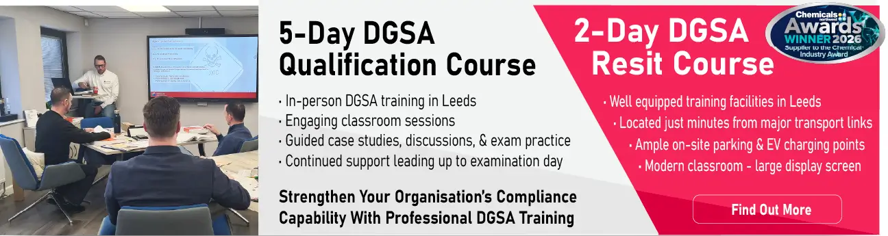 DGSA course training course for dangerous goods safety advisers DGSA course training course for dangerous goods safety advisers